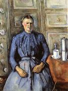 Paul Cezanne La Femme a la cafetiere china oil painting reproduction